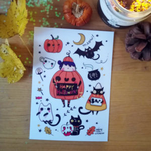 Immagine cartolina halloween