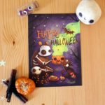 cartolina happy halloween