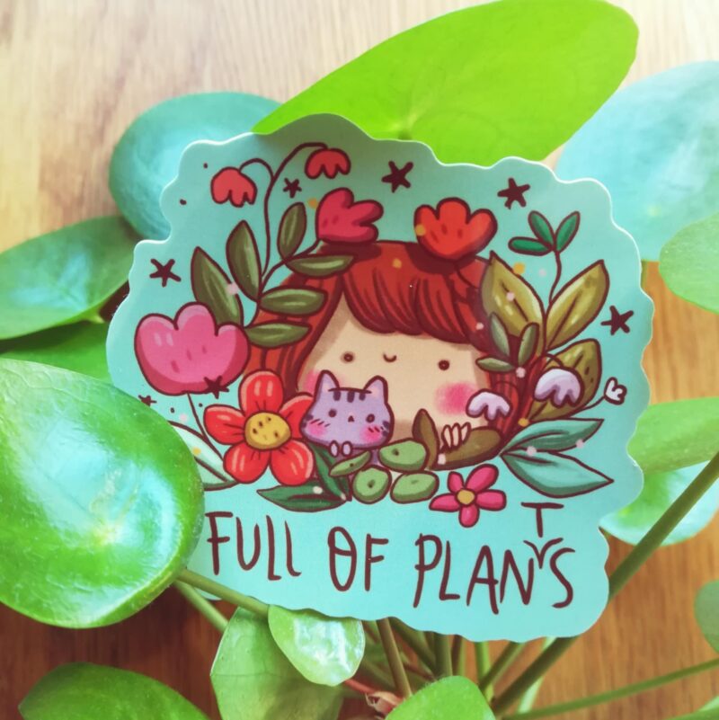 Adesivo Full of plants - immagine 3