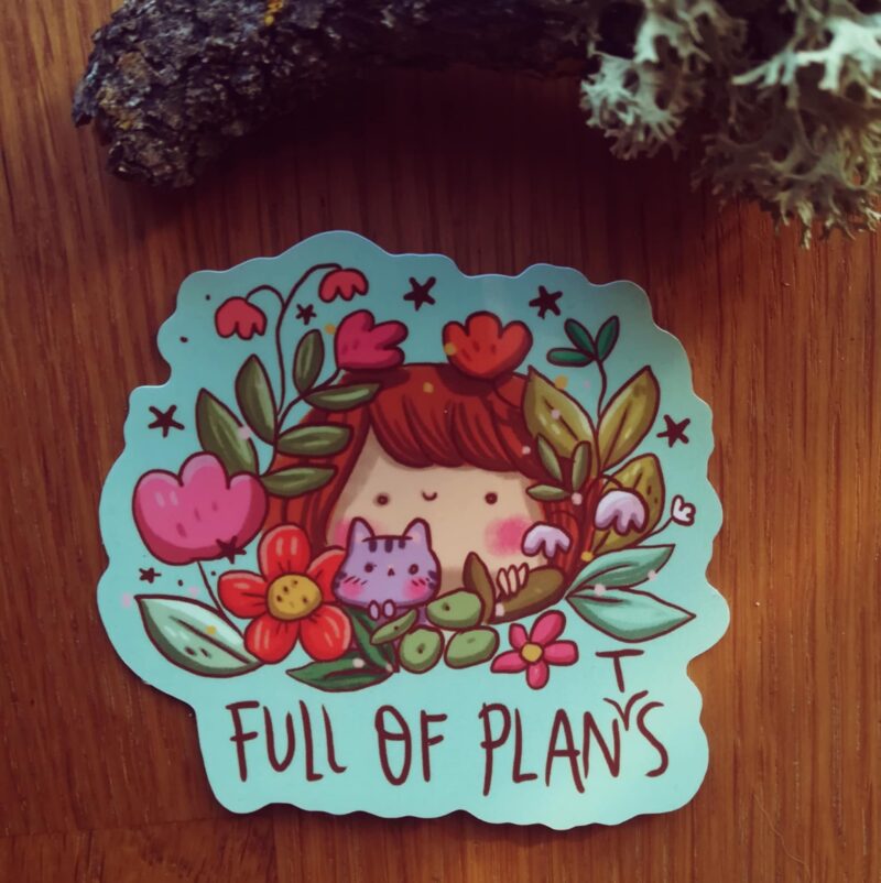 Adesivo Full of plants - immagine 2