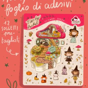 foglio di adesivi Mushy Pocket