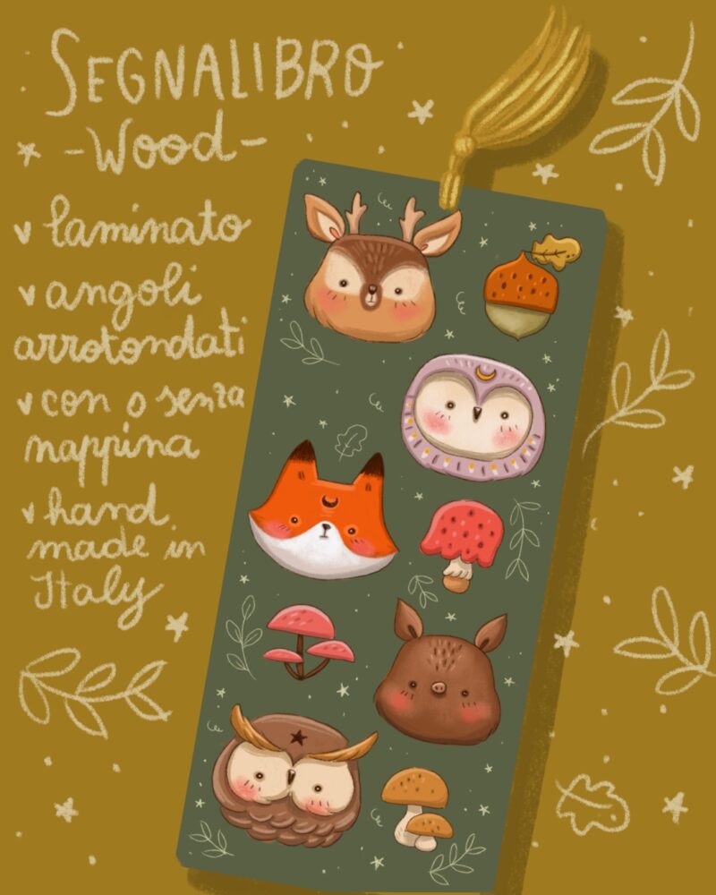 segnalibro bosco