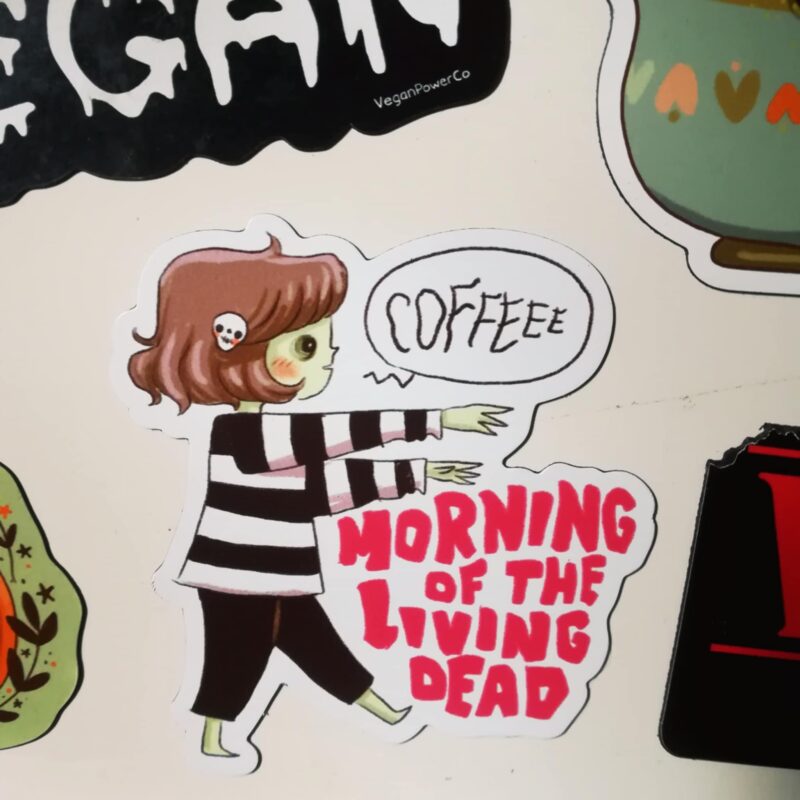 Magnete illustrato Morning of the living dead