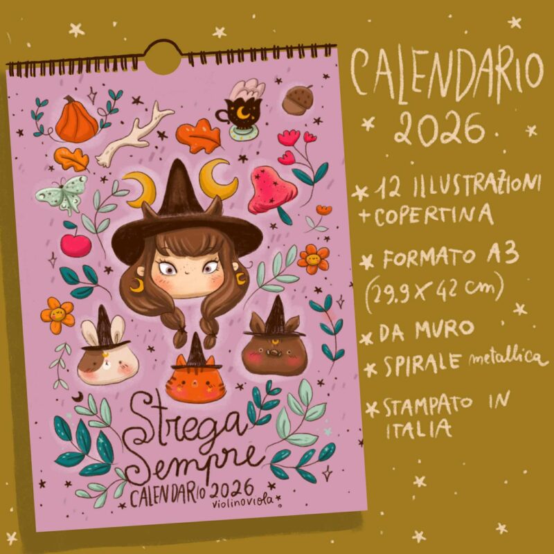 Calendario illustrato 2026