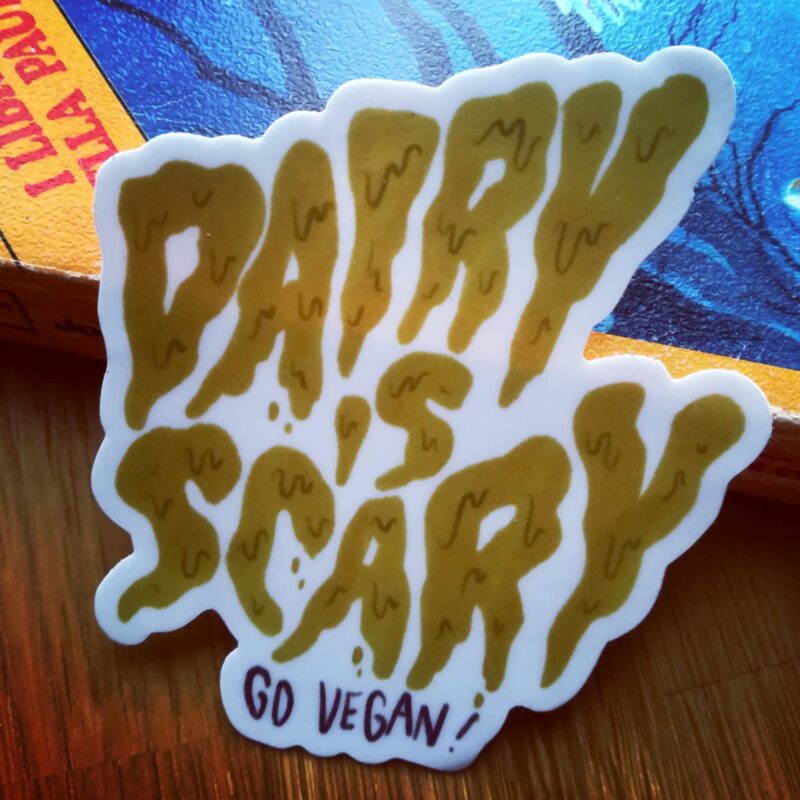 Adesivo Dairy is scary