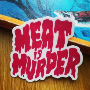 Adesivo Meat is murder