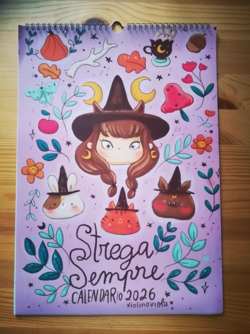 Calendario illustrato 2026 - immagine 2