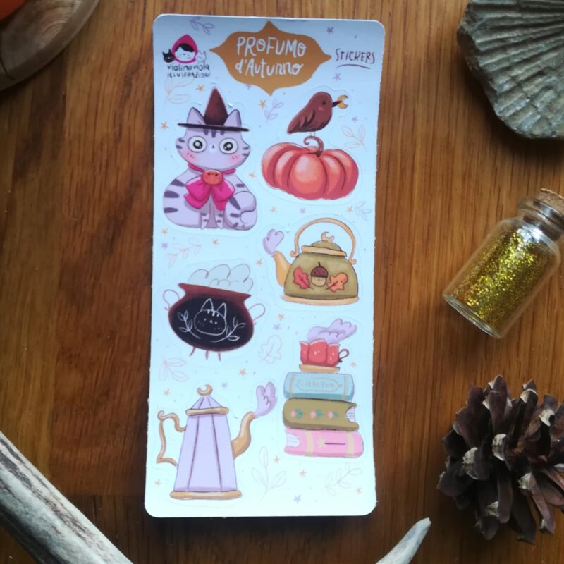 Foglio di adesivi profumo d'autunno - immagine 2