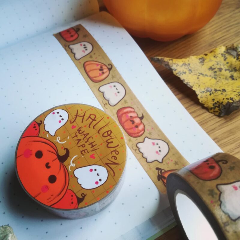 Nastro adesivo illustrato Halloween - immagine 3