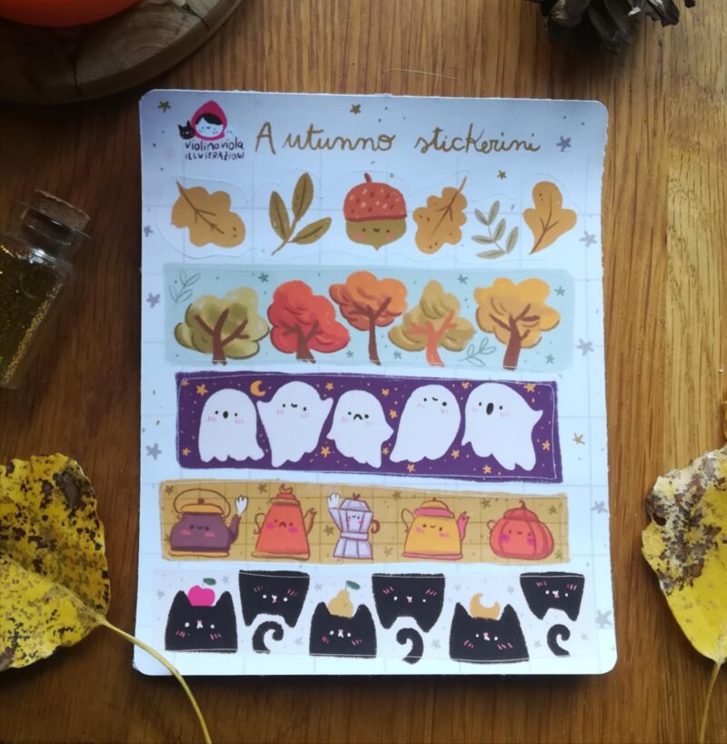 foglio di adesivi Autunno - immagine 2