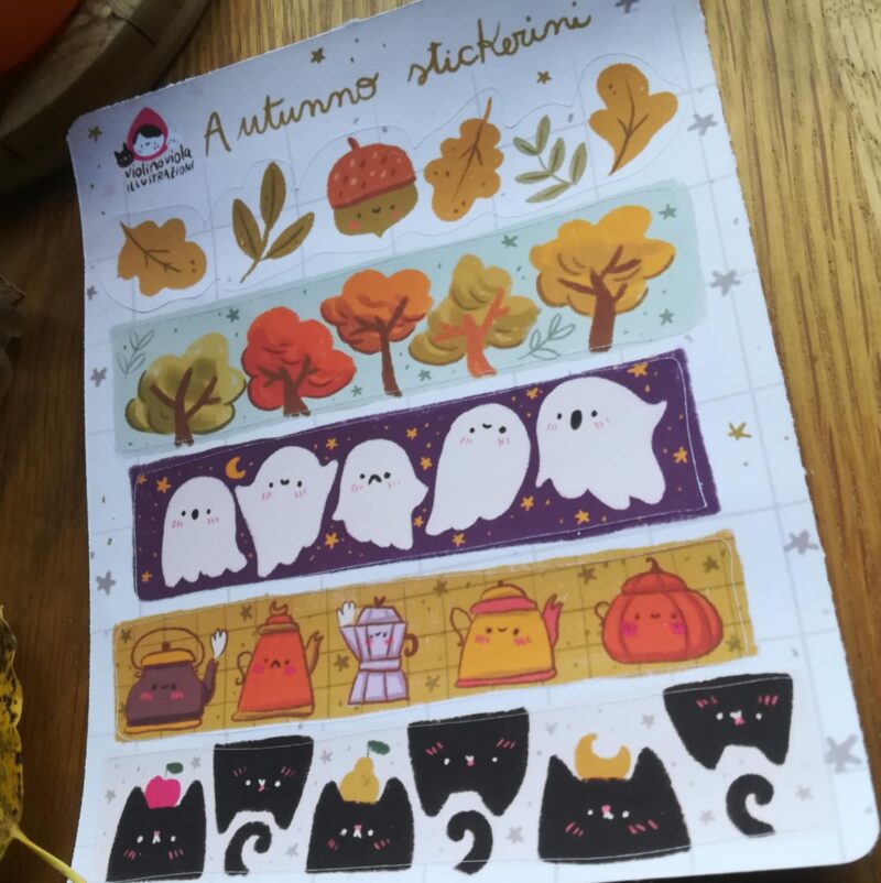 foglio di adesivi Autunno - immagine 3