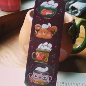 Segnalibro tazze natalizie