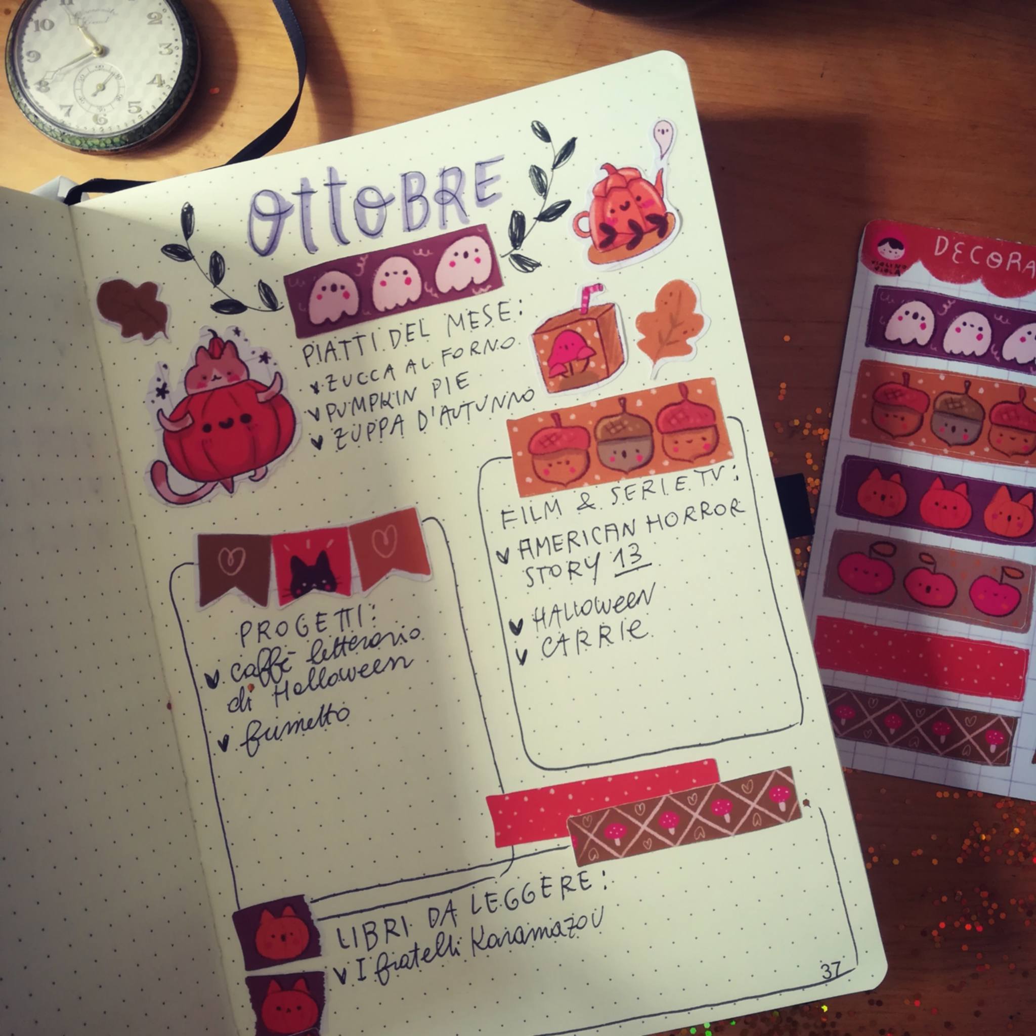 foglio di adesivi Decorazioni autunno - immagine 3